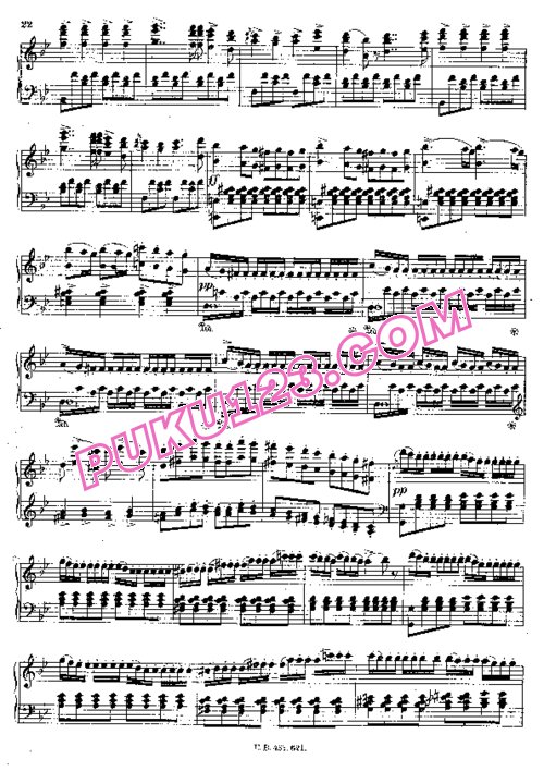 天天钢琴网-免费下载Bellini - Norma Overture - Solo Piano