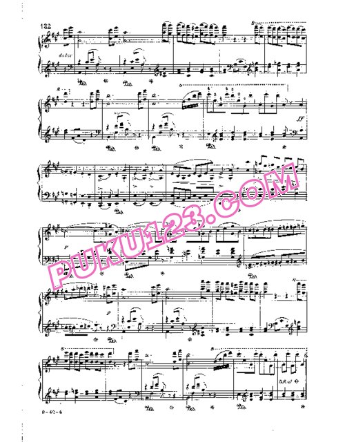 天天钢琴网-免费下载Liszt - Marche de Rakoczy 李斯特改编钢琴独奏版