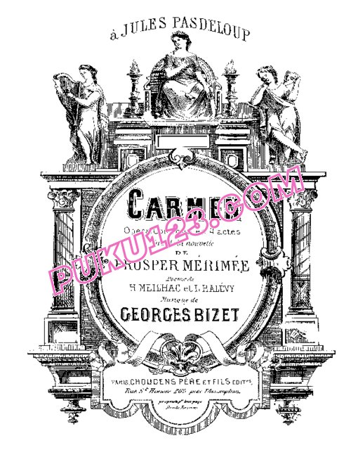 天天钢琴网-免费下载Bizet - Carmen for Solo Piano 全剧钢琴独奏版