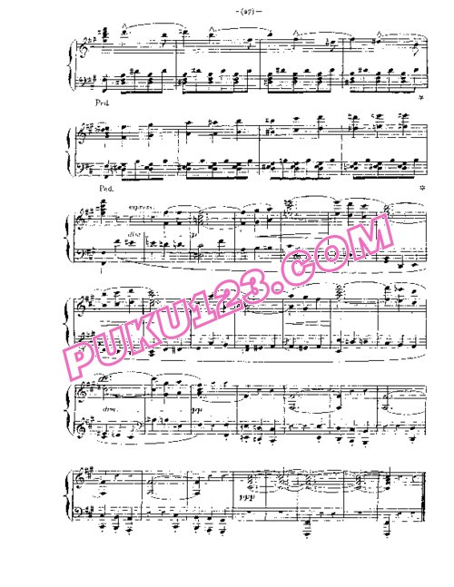 天天钢琴网-免费下载Bizet - Carmen for Solo Piano 全剧钢琴独奏版