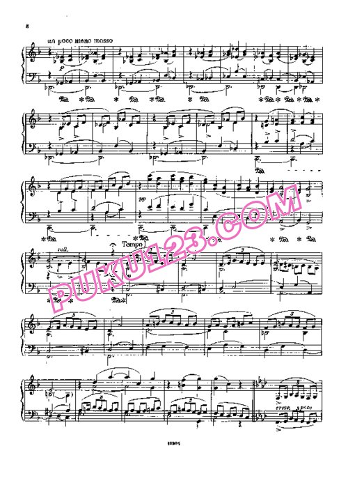 天天钢琴网-免费下载Borodin - Little Suite