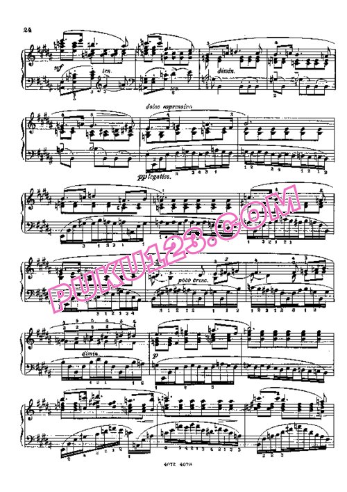 天天钢琴网-免费下载Bortkiewicz - Dieci Studi Op.15