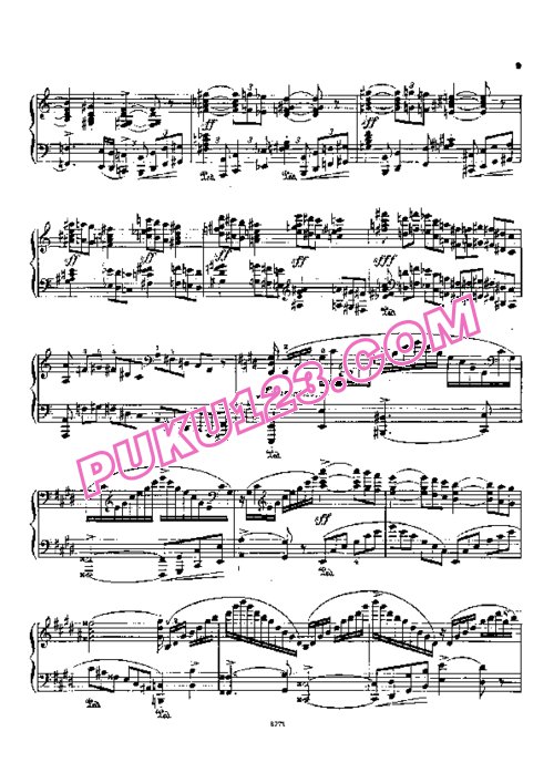 天天钢琴网-免费下载Bortkiewicz - Piano Sonata No.1 in B Major Op.9