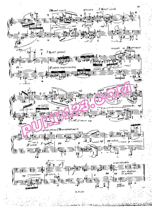天天钢琴网-免费下载Boulez - Sonata No.2