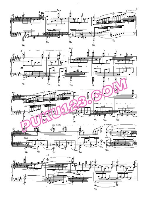 天天钢琴网-免费下载Brahms - Cziffra - Hungarian Dances for Piano Solo 齐夫拉改编钢琴独奏版集
