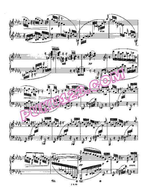 天天钢琴网-免费下载Brahms Op 117 2