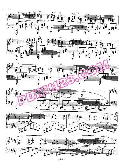 天天钢琴网-免费下载Brahms Op 118 3