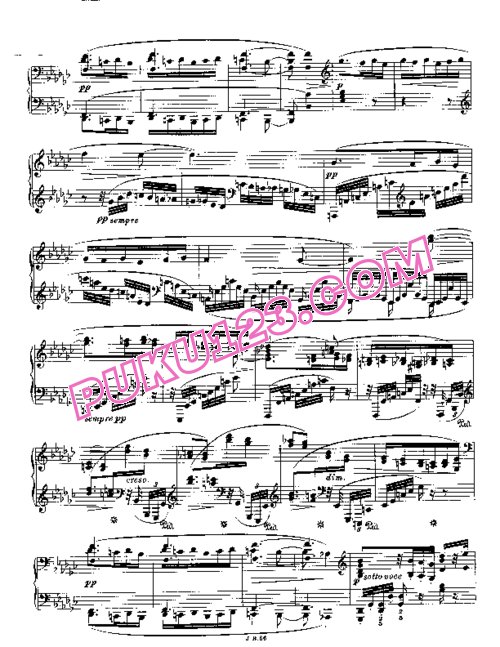天天钢琴网-免费下载Brahms Op 118 6