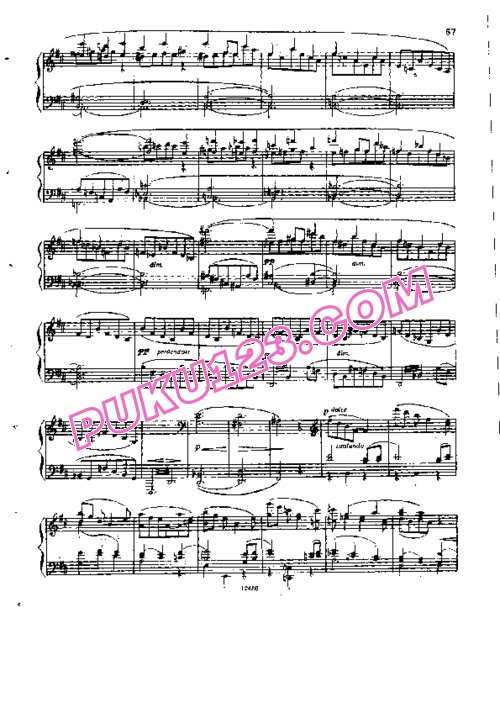 天天钢琴网-免费下载Brahms - Symphony No.2 in D Major Op.73 - Solo Piano