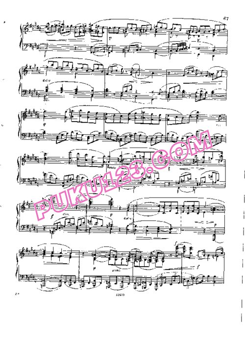 天天钢琴网-免费下载Brahms - Symphony No.2 in D Major Op.73 - Solo Piano