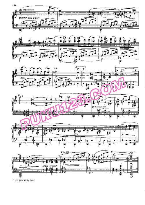 天天钢琴网-免费下载Brahms - Singer - Symphony No.3 in F Major Op.90 - Solo Piano