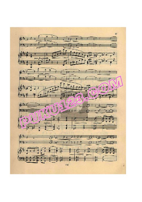 天天钢琴网-免费下载Brahms - Piano Trio No.1 in B Major Op.8 (2nd Version, 1889) - Full Score 1889年修订版