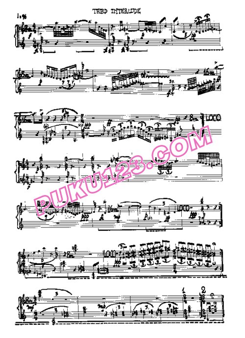 天天钢琴网-免费下载Cage - Sonatas and Interludes for Prepared Piano