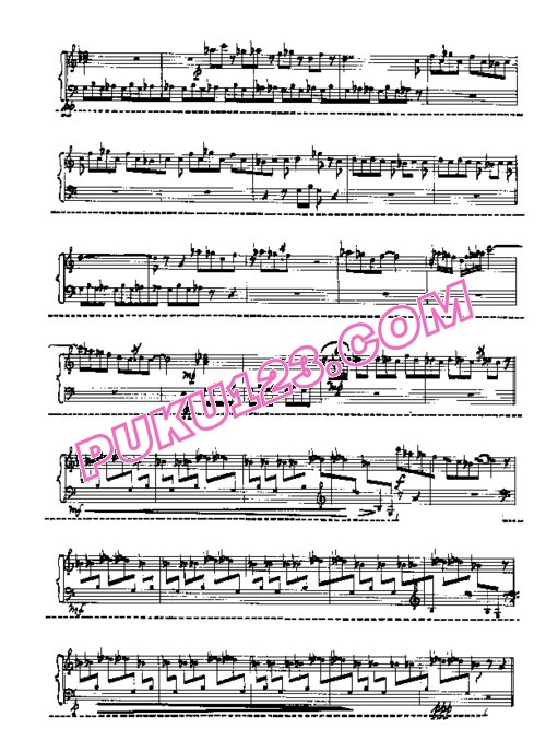 天天钢琴网-免费下载Cage - Sonatas and Interludes for Prepared Piano