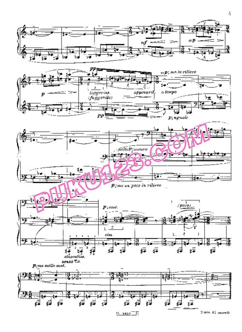 天天钢琴网-免费下载Dallapiccola - Quaderno Musicale Di Annalibera - 1