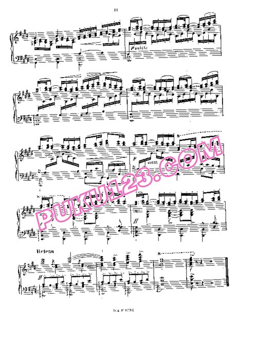 天天钢琴网-免费下载Debussy - Durand - Petite Suite - Solo Piano 杜兰改编钢琴独奏版