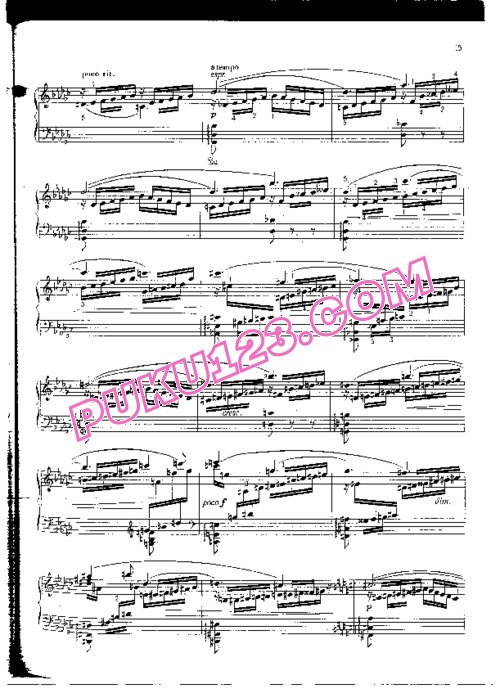 天天钢琴网-免费下载Dohnanyi - Six Concert Studies Op.28