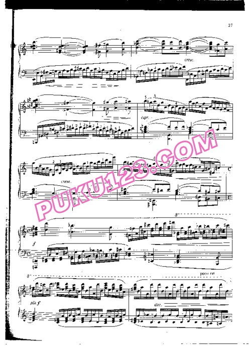 天天钢琴网-免费下载Dohnanyi - Six Concert Studies Op.28
