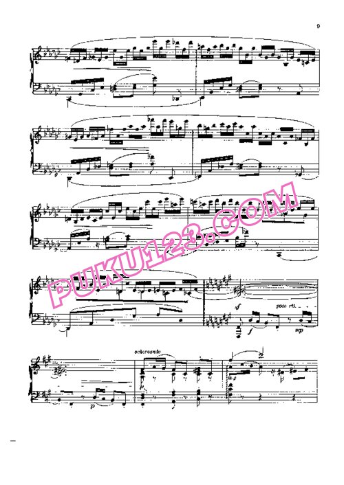 天天钢琴网-免费下载Dohnanyi - Passacaglia Op.6