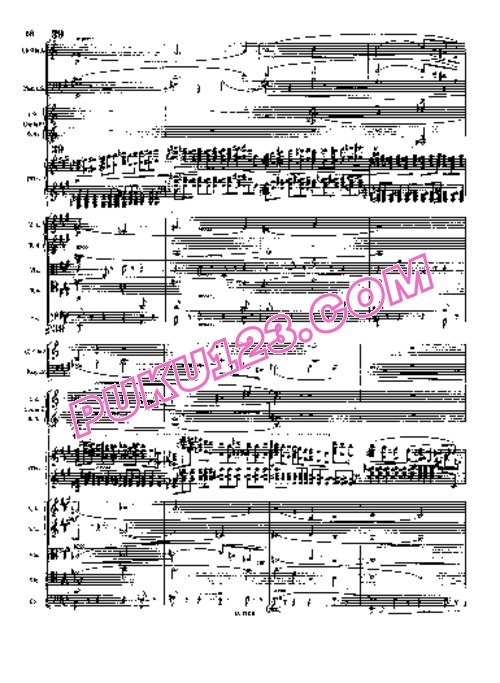 天天钢琴网-免费下载Dohnanyi - Piano Concerto No.1 in e Minor Op.5 - Full Score