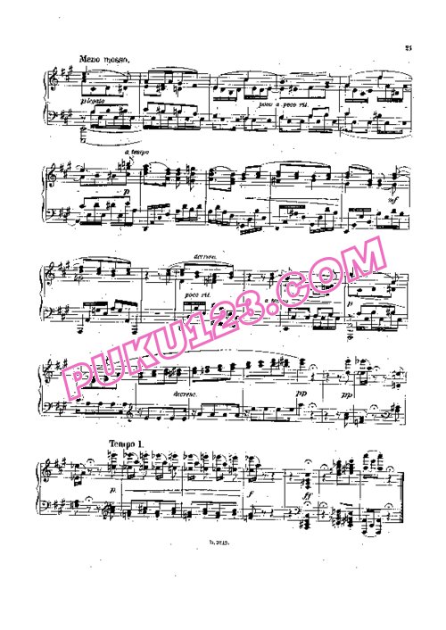 天天钢琴网-免费下载Dohnányi - 4 Pieces Op.2