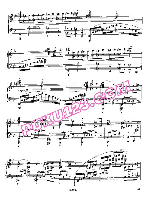 天天钢琴网-免费下载Dohnányi - Four Rhapsodies Op.11