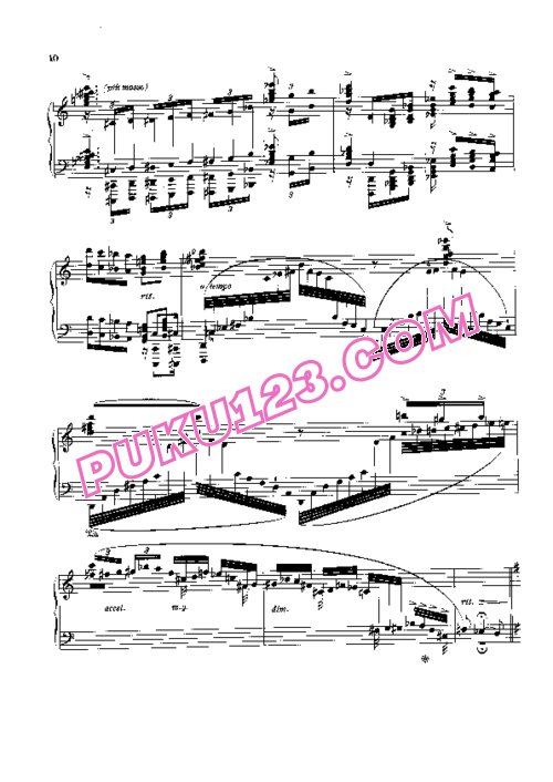 天天钢琴网-免费下载Dohnányi - Four Rhapsodies Op.11