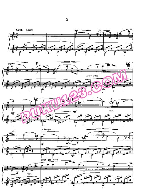 天天钢琴网-免费下载Rachmaninov etudes-tableau op 39 2