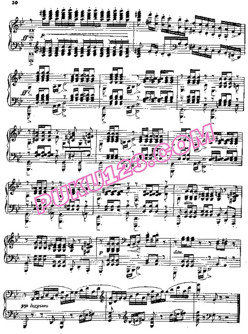 天天钢琴网-免费下载Rachmaninov - 10 Preludes Op.23
