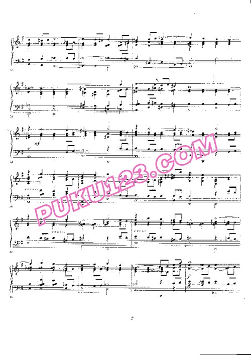 天天钢琴网-免费下载Rachmaninov - Fiorentino - Vocalise Op.34-14