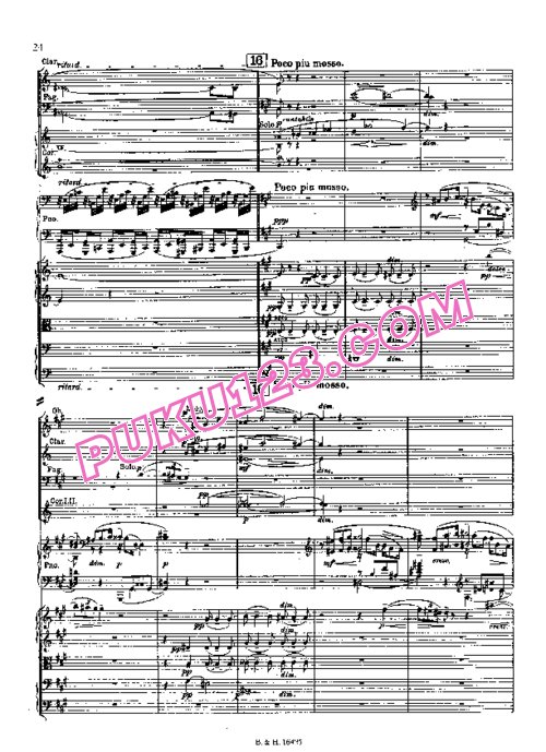 天天钢琴网-免费下载Rachmaninoff - Piano Concerto no.1 in f-Sharp Minor Op.1 - Full Score