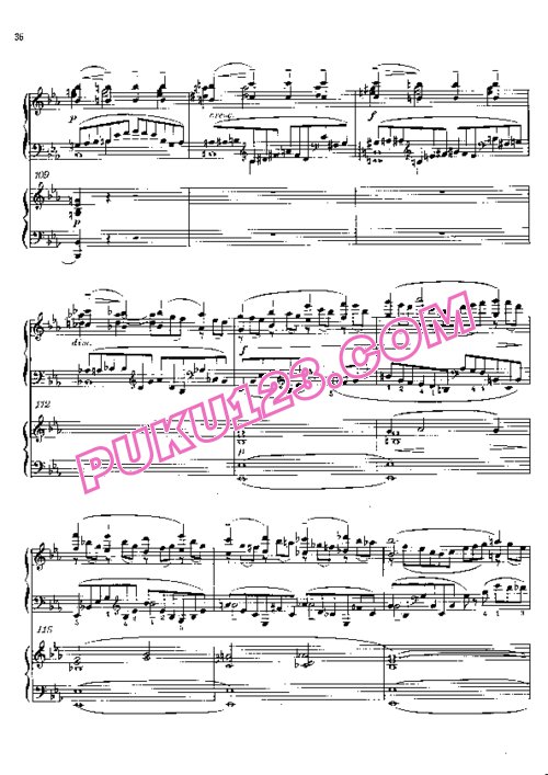 天天钢琴网-免费下载rachmaninoff concerto2 1 1