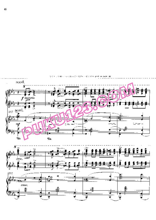天天钢琴网-免费下载rachmaninoff concerto2 2nd-piano