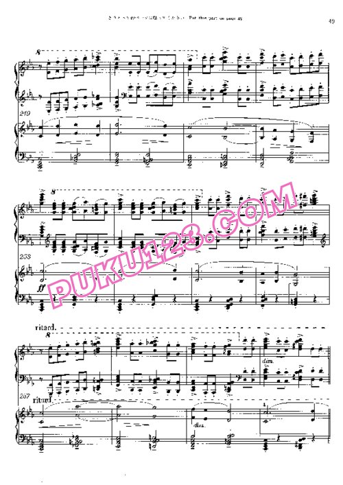 天天钢琴网-免费下载rachmaninoff concerto2 2nd-piano