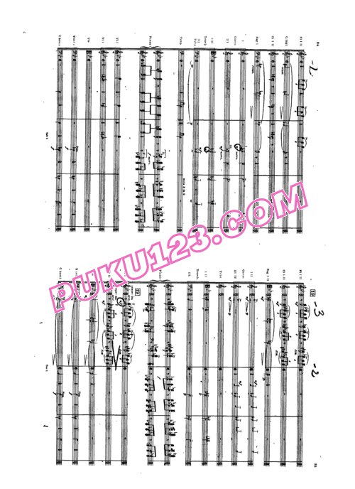 天天钢琴网-免费下载Rachmaninoff - Piano Concerto No.4 in g Minor Op.40 - full score