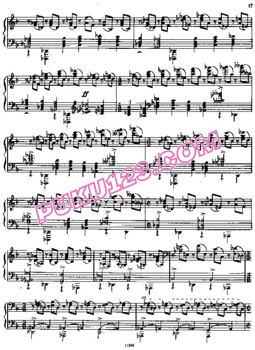 天天钢琴网-免费下载Rachmaninoff - Sonata no.1 in d Minor Op.28