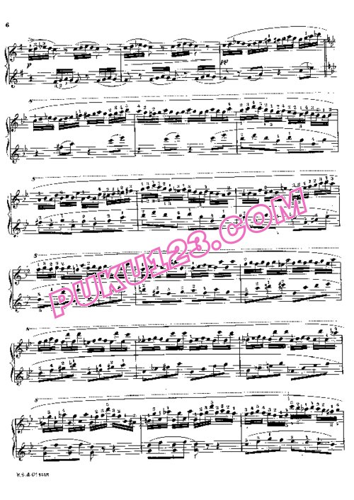 天天钢琴网-免费下载Raff - Legend in g Minor Op.162-4