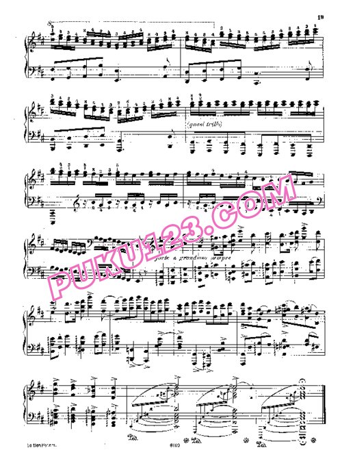 天天钢琴网-免费下载Raff - Suite in d Minor Op.91