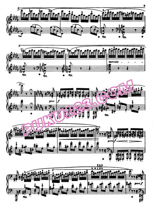 天天钢琴网-免费下载Raff - La Polka de La Reine, Caprice Op.95