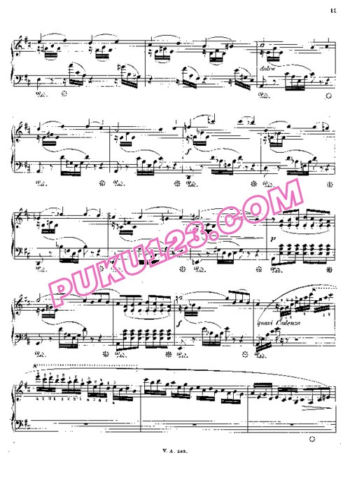 天天钢琴网-免费下载Raff - Trois Morceaux Op.2
