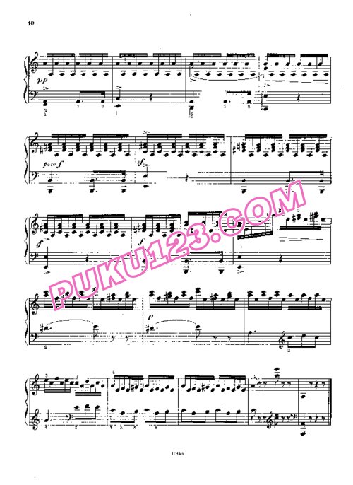 天天钢琴网-免费下载Raff - Suite in A Minor Op.69