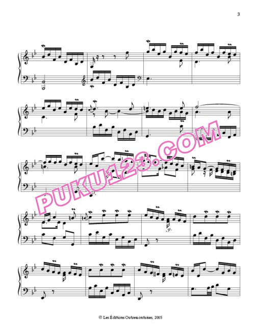 天天钢琴网-免费下载Rameau - L Egyptienne