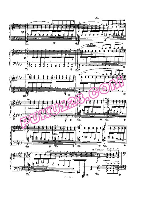 天天钢琴网-免费下载Respighi - Notturno