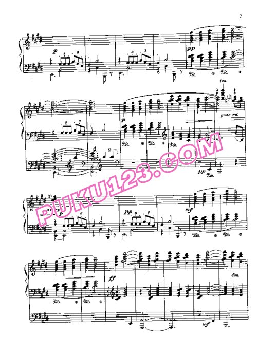 天天钢琴网-免费下载Rodrigo - A l ombre de Torre Bermeja