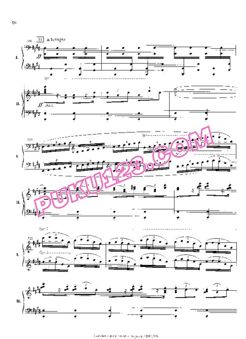 天天钢琴网-免费下载Rodrigo - Piano Concerto 双钢琴版