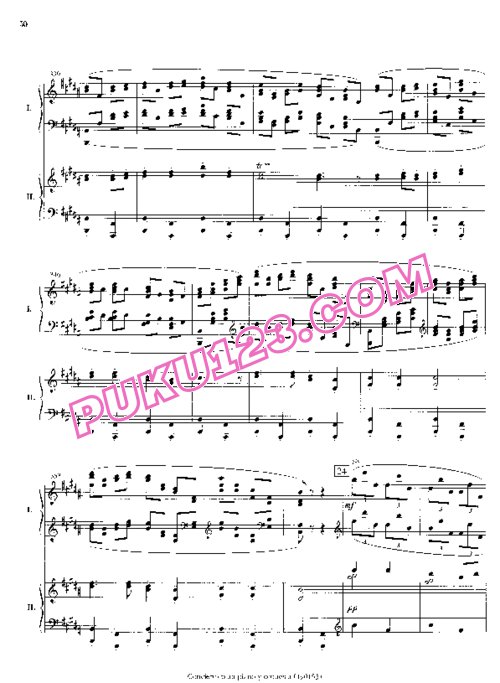 天天钢琴网-免费下载Rodrigo - Piano Concerto 双钢琴版
