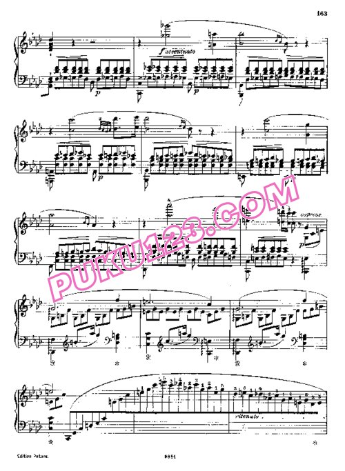 天天钢琴网-免费下载Rossini - Liszt - Air du Stabat mater 李斯特改编钢琴独奏版
