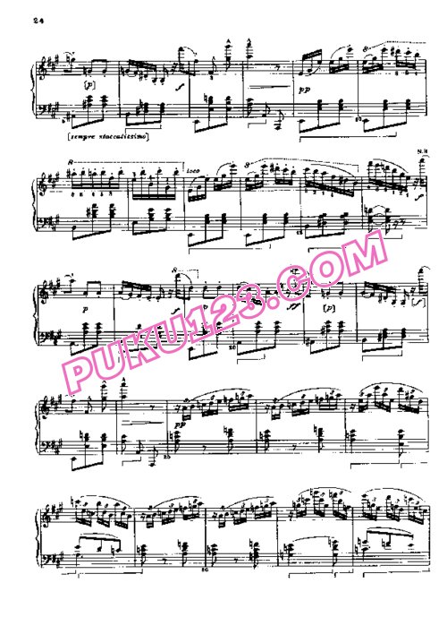 天天钢琴网-免费下载Rossini - L Innocence Italienne, La Candeur Francaise