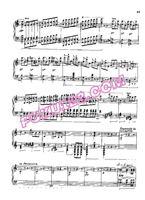 天天钢琴网-免费下载Rossini - Tarantelle pur Sang
