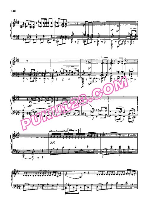 天天钢琴网-免费下载Rossini - Marche et Reminiscences pour mon Dernier Voyage
